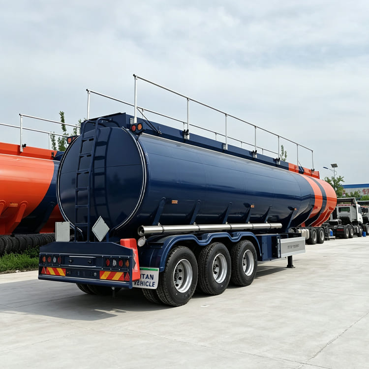 45000 Liters Fuel Tanker Semi Trailer