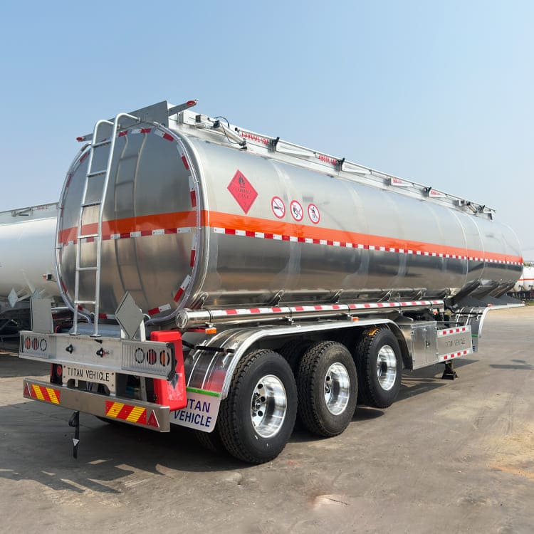 45000 Liters Aluminum Tanker Trailer