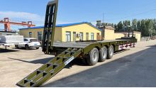 3 Axle 40 Feet Semi Lowbed Trailer