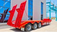 3 Axle Lowbed Semi Trailer