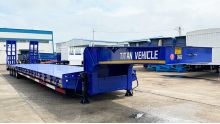 4 Axle Semi Low Loader Trailer