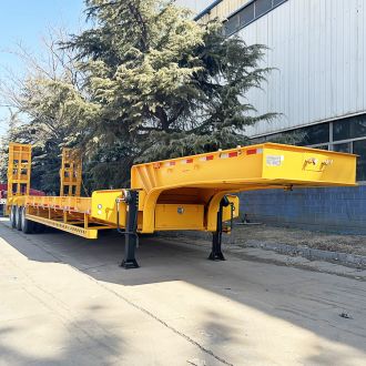 CIMC Group 3 Axle 40Ft Lowbed Trailer 