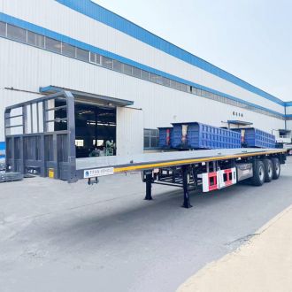 New Flatbed Container Trailer Air Suspension
