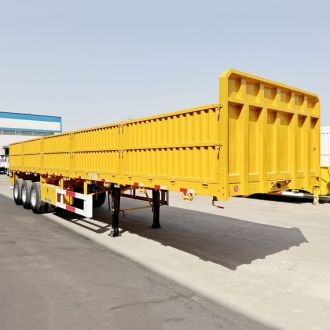Tri Axle Trailer With Drop Sides