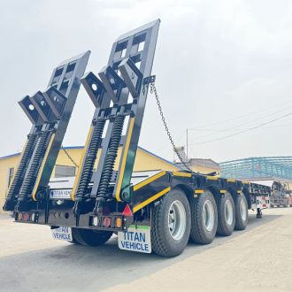 100 Ton Lowbed Truck Trailer