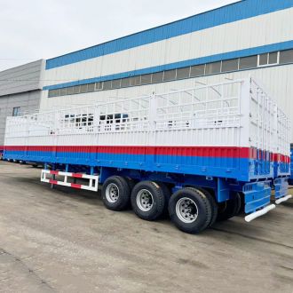 Tri Axle Fence Semi Trailer