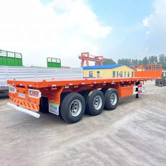 Tri Axle Flatbed Trailer