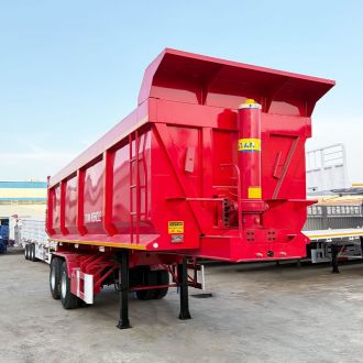 2 Axle Semi Tipper Trailer