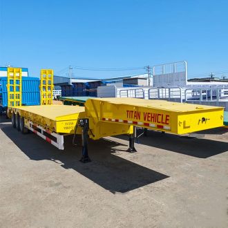  40 Ft Low Bed Semi Trailer