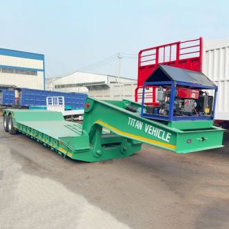 60 Ton Gooseneck Lowboy Trailer