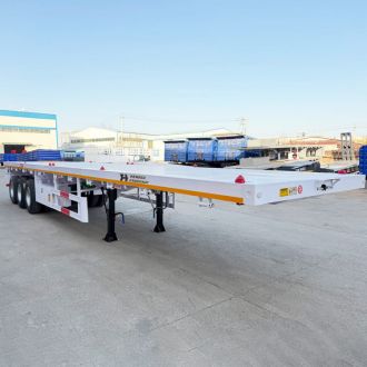 Henred Fruehauf Tri Axle Flat Deck Trailer