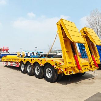 Henred 4 Axle Low Loader Semi Trailer