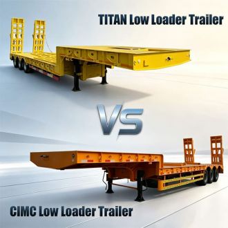 CIMC VS Titan Low Loader Semi Trailer