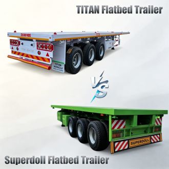 Superdoll VS Titan Flatbed Trailer