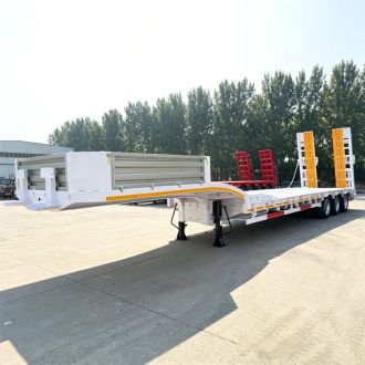 3 Axle Semi Low Bed Trailer
