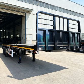 Tri Axle Flat Deck Semi Trailer